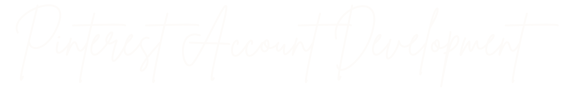 Pinterest Account Development